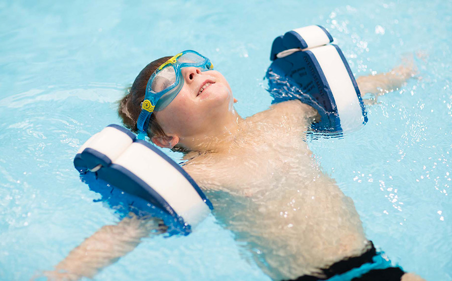 initiation à la natation chez Vital'Eau